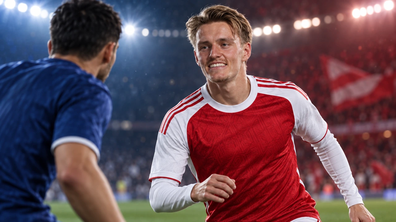 Ødegaard lifts Arsenal to narrow Champions League win at Napoli